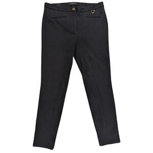 Talbots Dalton Riding Pants Women Size 6 Inseam‎ Equestrian 28" Mid-Rise Black